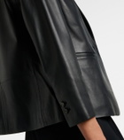 Vince Leather blazer