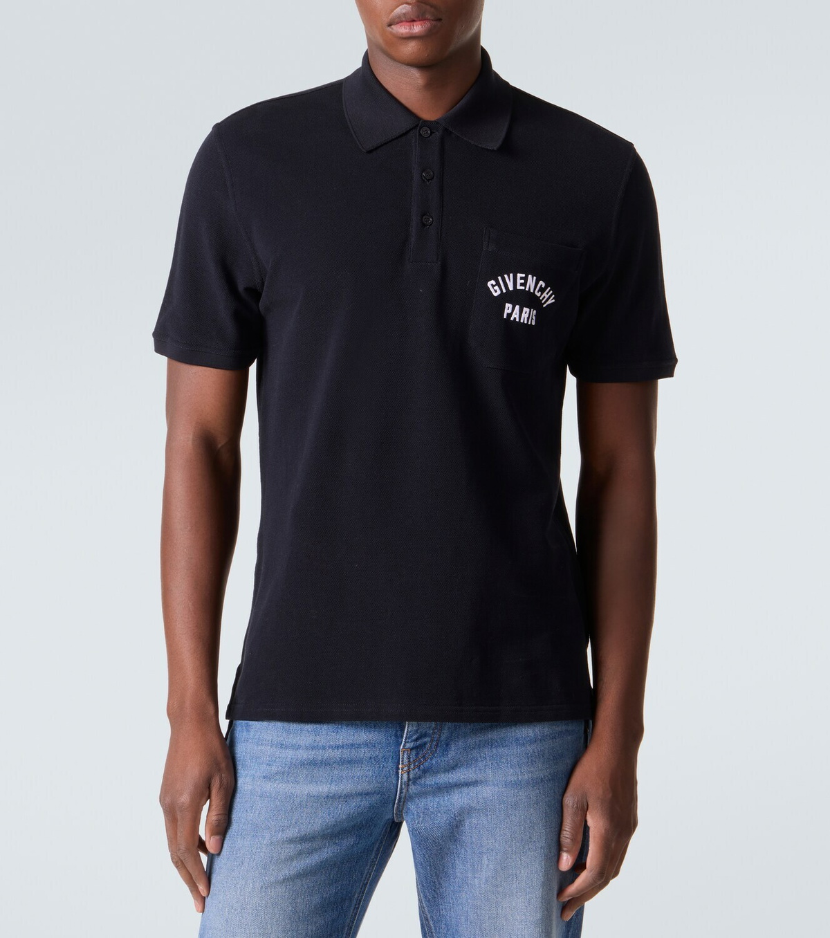 Givenchy Givenchy Paris cotton piqué polo shirt