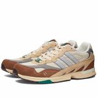 Adidas Men's Torsion Super Sneakers in Sand/Silver/Brown