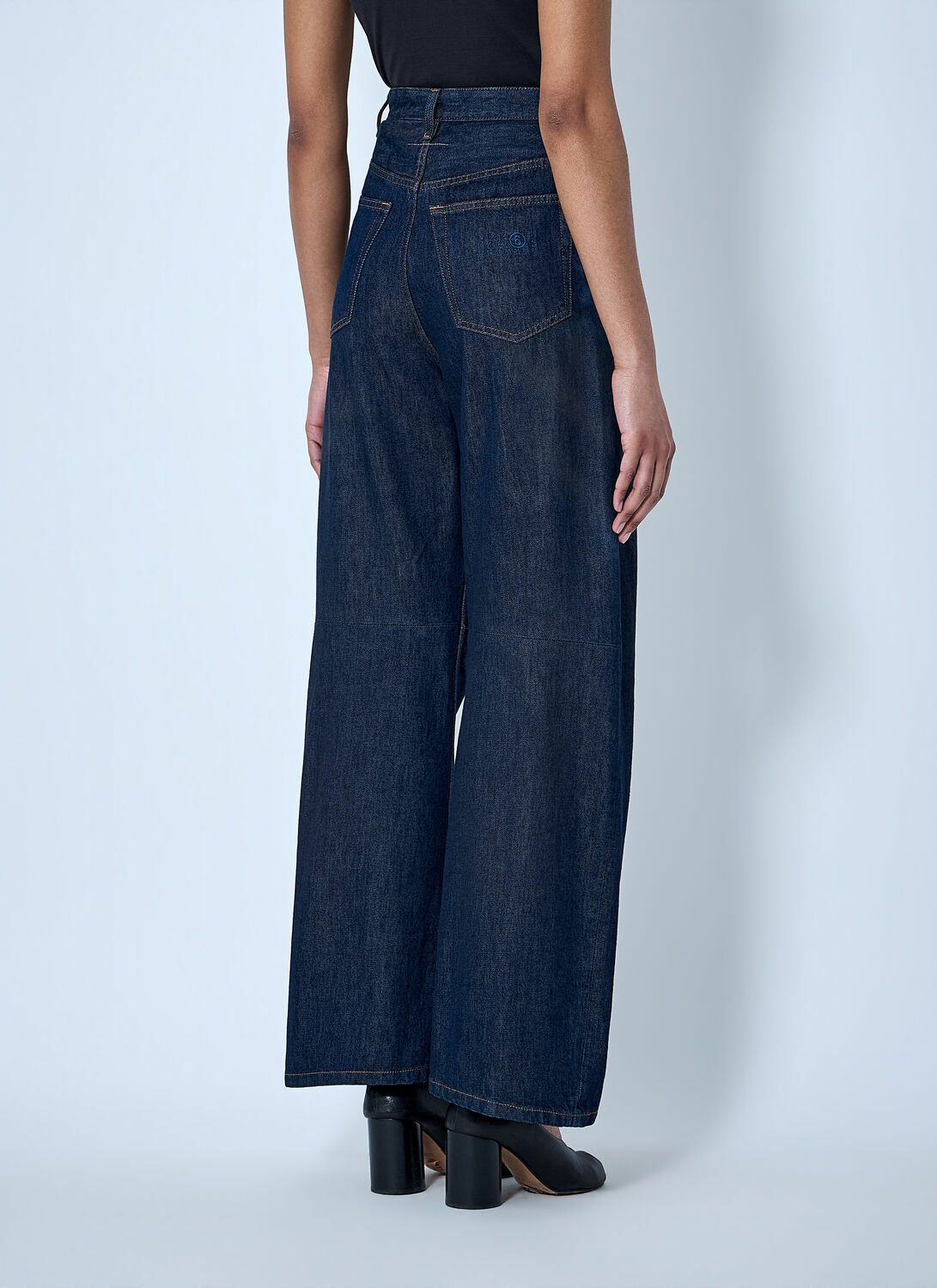 MM6 Maison Margiela Wide-Leg Denim Trousers