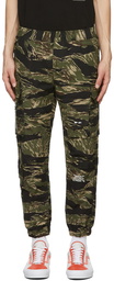 AAPE by A Bathing Ape Khaki Camo Cargo Pants