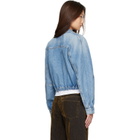 AGOLDE Blue Dixon Denim Bomber Jacket