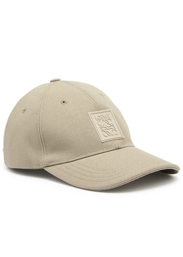 Photo: Loewe Anagram Canvas cap - Grey - One Size