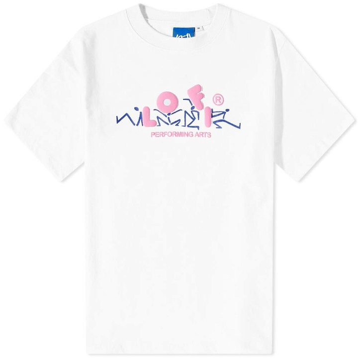 Photo: Lo-Fi Men's Performing Arts T-Shirt in White