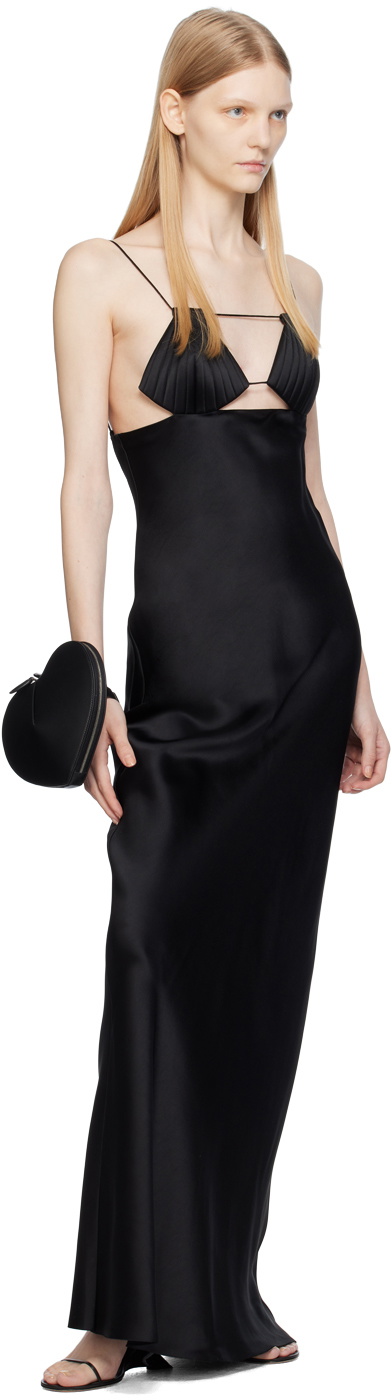 BEVZA Black Mermaid Maxi Dress BEVZA