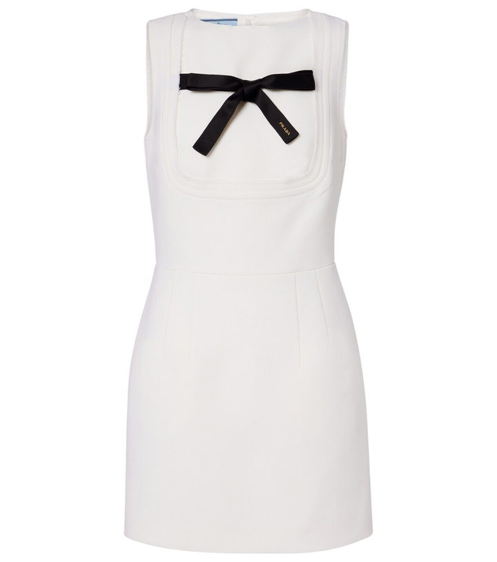 Prada Embellisehd cady minidress Prada