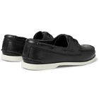 Quoddy - Downeast Leather Boat Shoes - Black