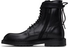 Ann Demeulemeester Black Danny Ankle Boots