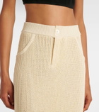 Aya Muse Castu ribbed-knit cotton-blend maxi skirt