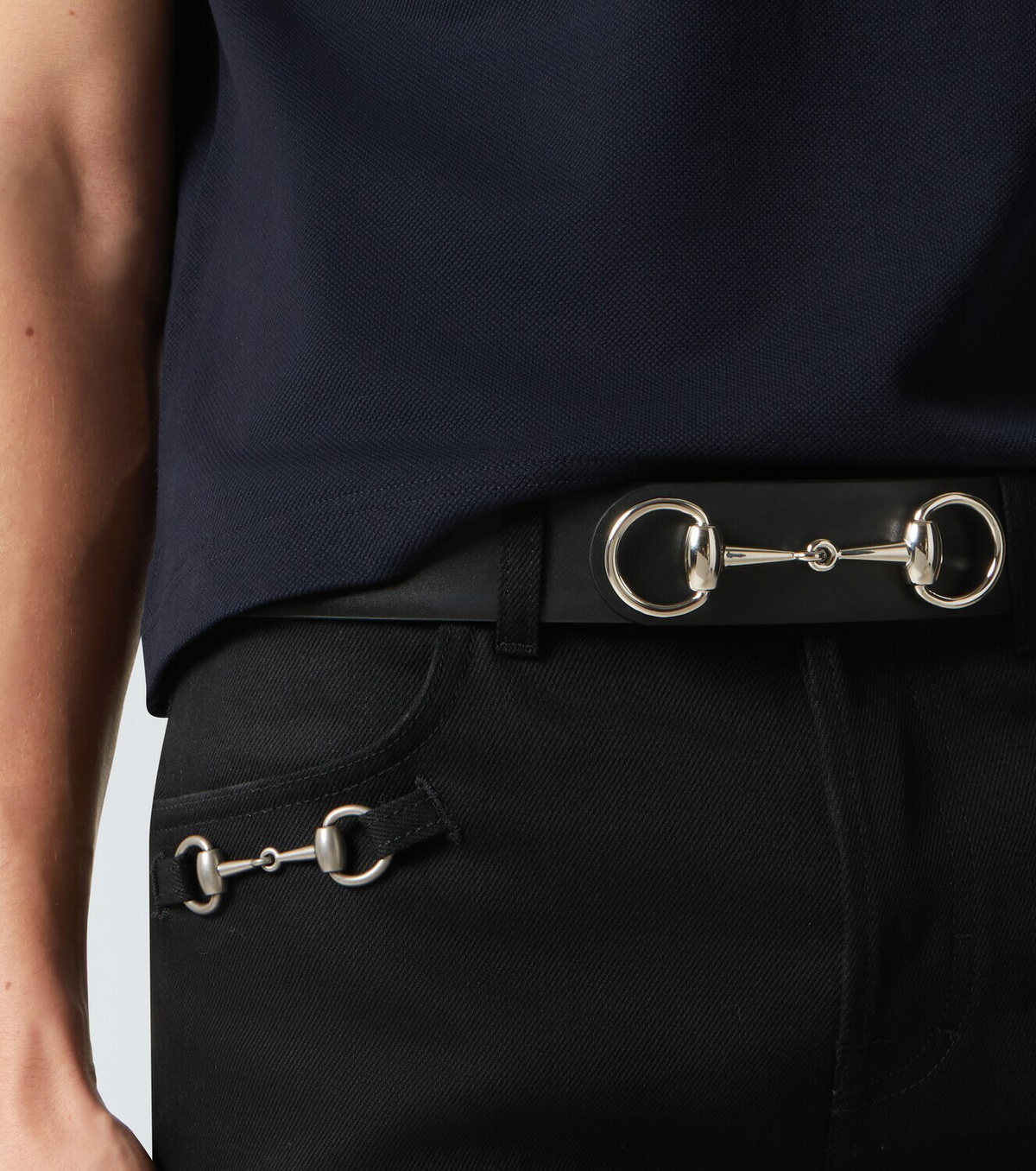 Gucci Horsebit 1955 leather belt