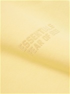FEAR OF GOD ESSENTIALS - Logo-Appliquéd Cotton-Blend Jersey Sweatshirt - Yellow