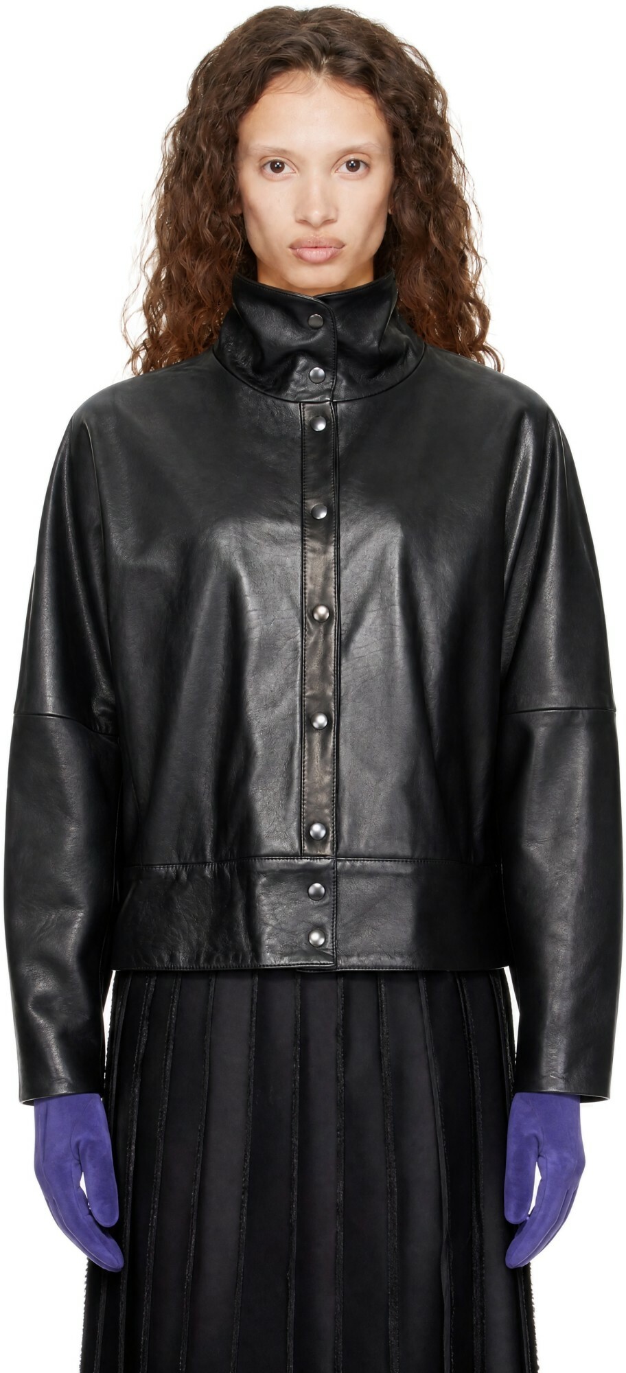 Nicklas Skovgaard Black Felicity Leather Jacket