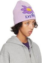 Dime Purple Floral Beanie