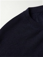 Saman Amel - Slim-Fit Cashmere and Silk-Blend Sweater - Blue