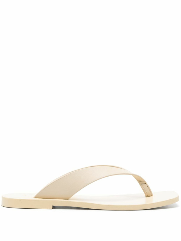 Photo: A.EMERY White The Kinto Sandals