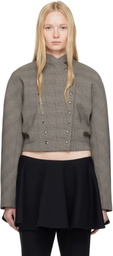 FIDAN NOVRUZOVA Gray Ivona Jacket