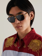 TOM FORD - Aviator-Style Tortoiseshell Acetate Sunglasses