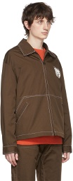 Rassvet Brown Polyester Jacket