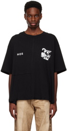 HEAD OF STATE SSENSE Exclusive Black Printed T-Shirt
