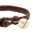 Chamula Wide Flat Weaved Bracelet