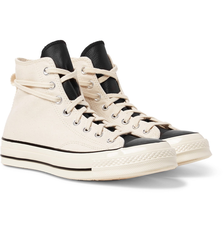 Photo: Converse - Fear of God 1970s Chuck Taylor All Star Canvas High-Top Sneakers - Neutrals