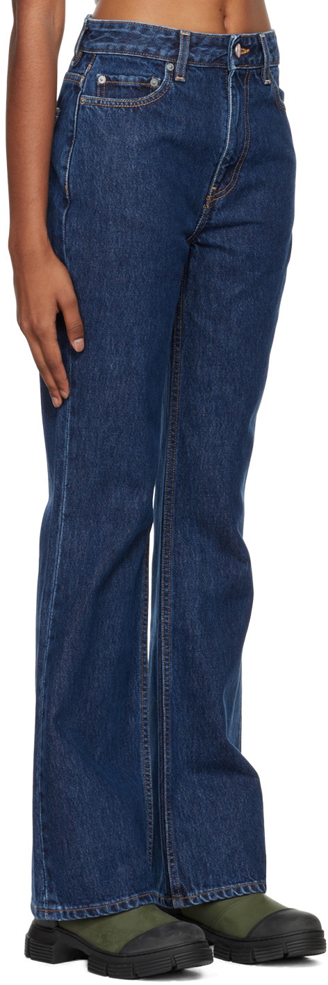 GANNI Blue Betzy Jeans