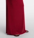 Bananhot Elice draped cotton maxi dress