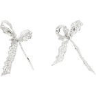 SHUSHU/TONG Lace Bowknot Earrings