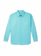 A.PRESSE - Cotton-Twill Shirt - Blue