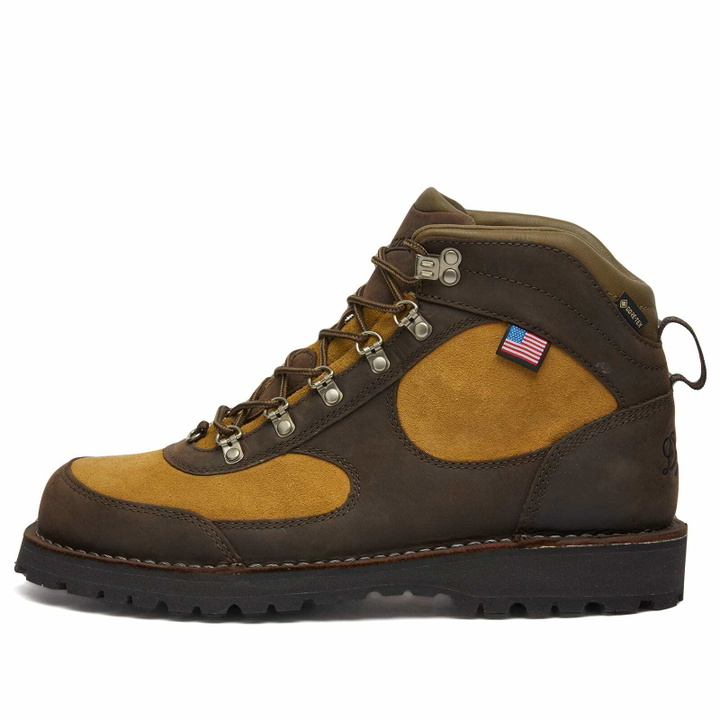 Photo: Danner Men's Cascade Crest Hiking Boot in Turkish Coffee/Moss Green