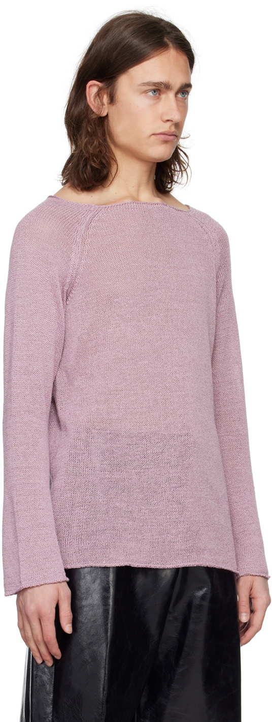 Gabriela Coll Garments Purple No.246 Sweater