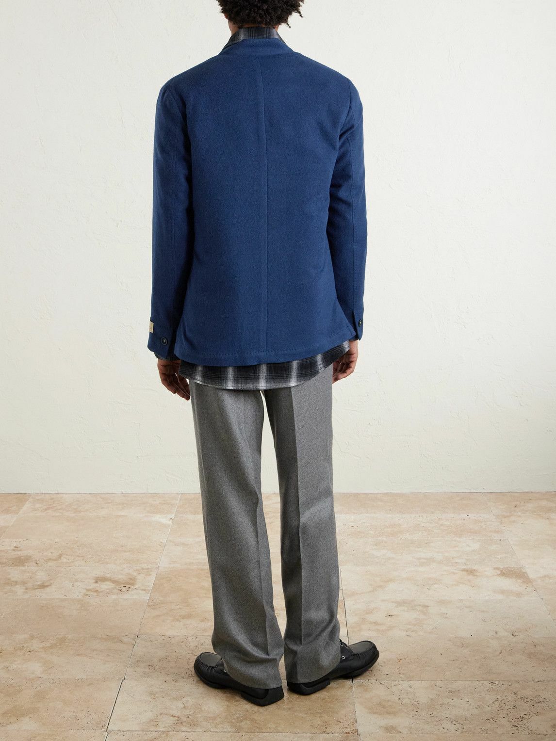Massimo Alba - Bali Virgin Wool, Silk and Cashmere-Blend Blazer - Blue
