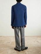 Massimo Alba - Bali Virgin Wool, Silk and Cashmere-Blend Blazer - Blue