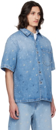 Axel Arigato Blue Miles Denim Shirt