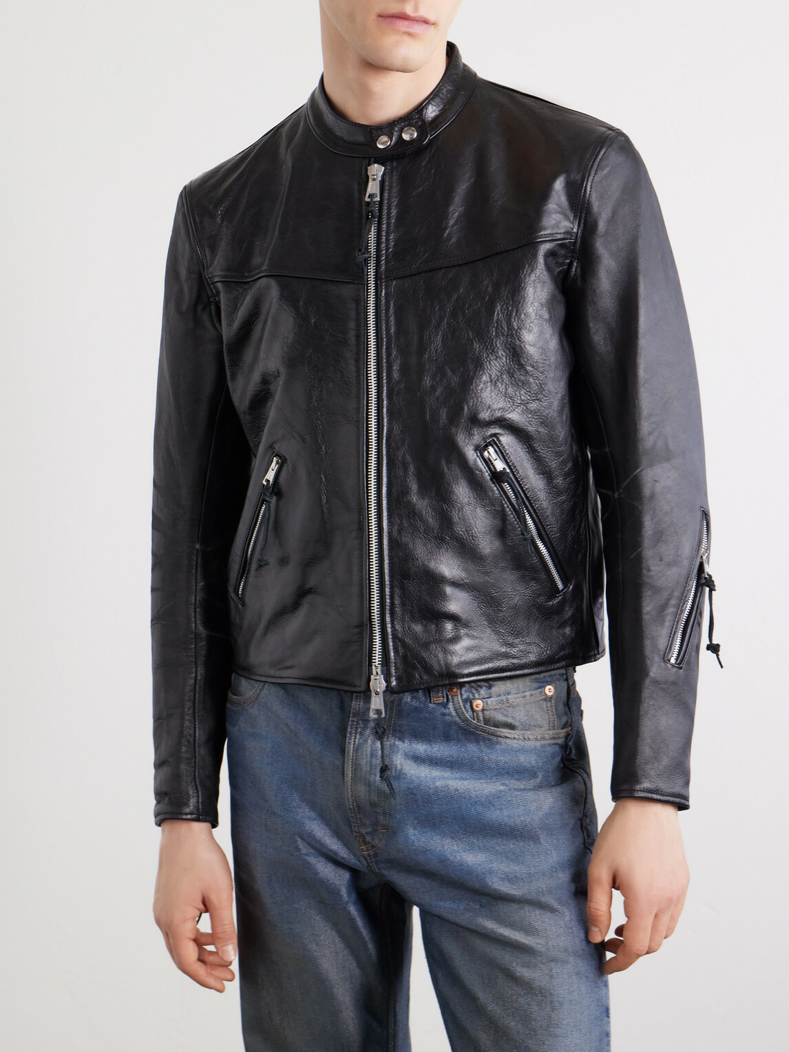 Our Legacy - Yurei Leather Jacket - Black Our Legacy