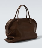 The Row Agnes 16 leather top-handle bag