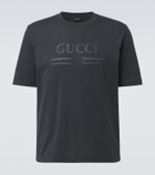 Gucci Logo cotton-blend jersey T-shirt
