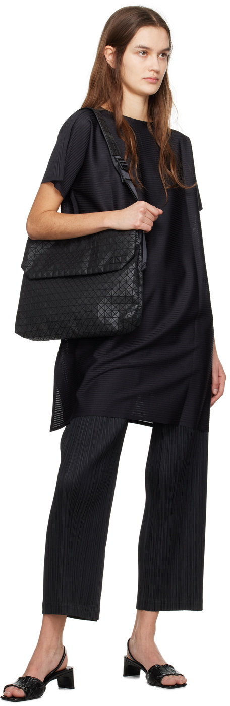 BAO BAO ISSEY MIYAKE Black Froggy Shoulder Bag Bao Bao Issey