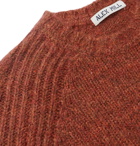 Alex Mill - Mélange Knitted Sweater - Brown