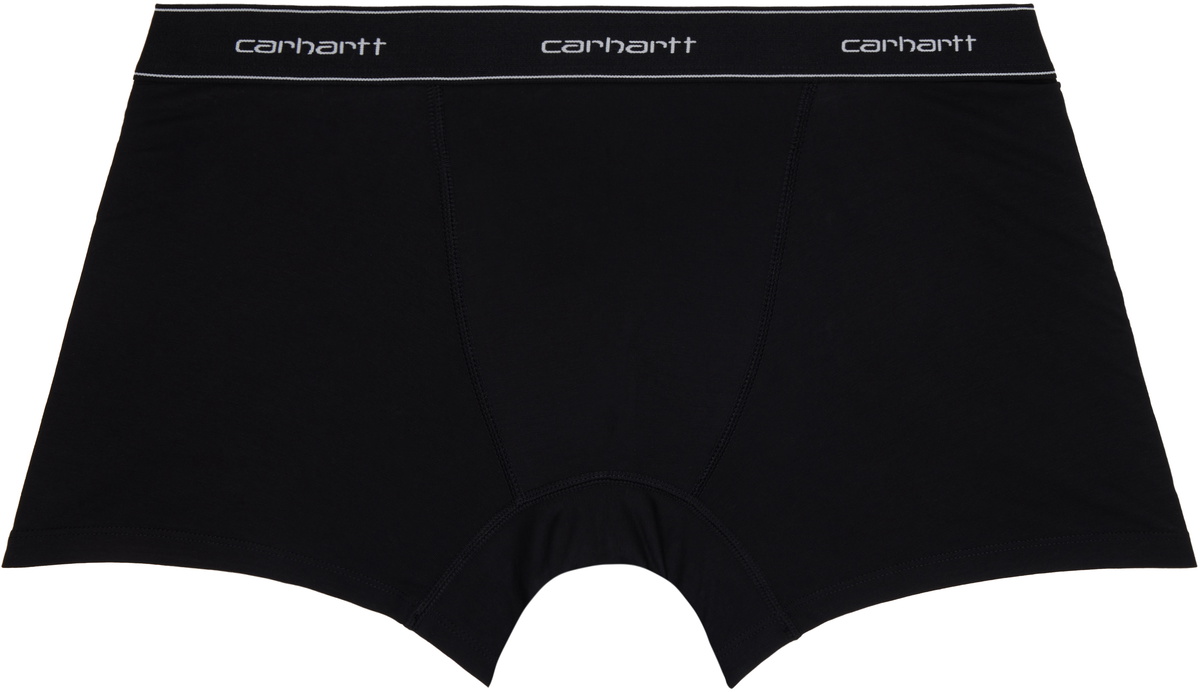 Carhartt Work In Progress Two-Pack Black Cotton Boxers
