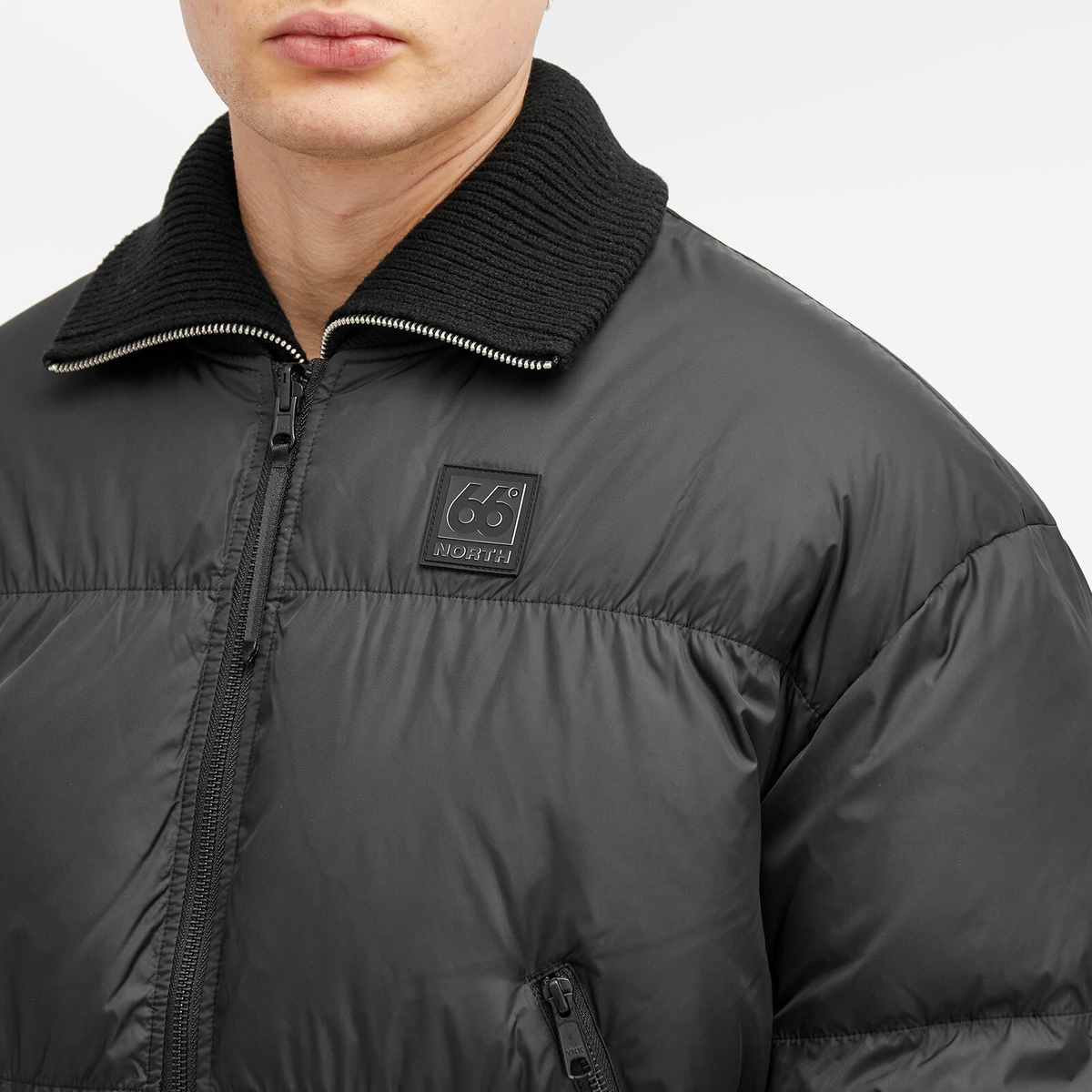 66° North Men's Dyngja Bomber Jacket in Black 66° North