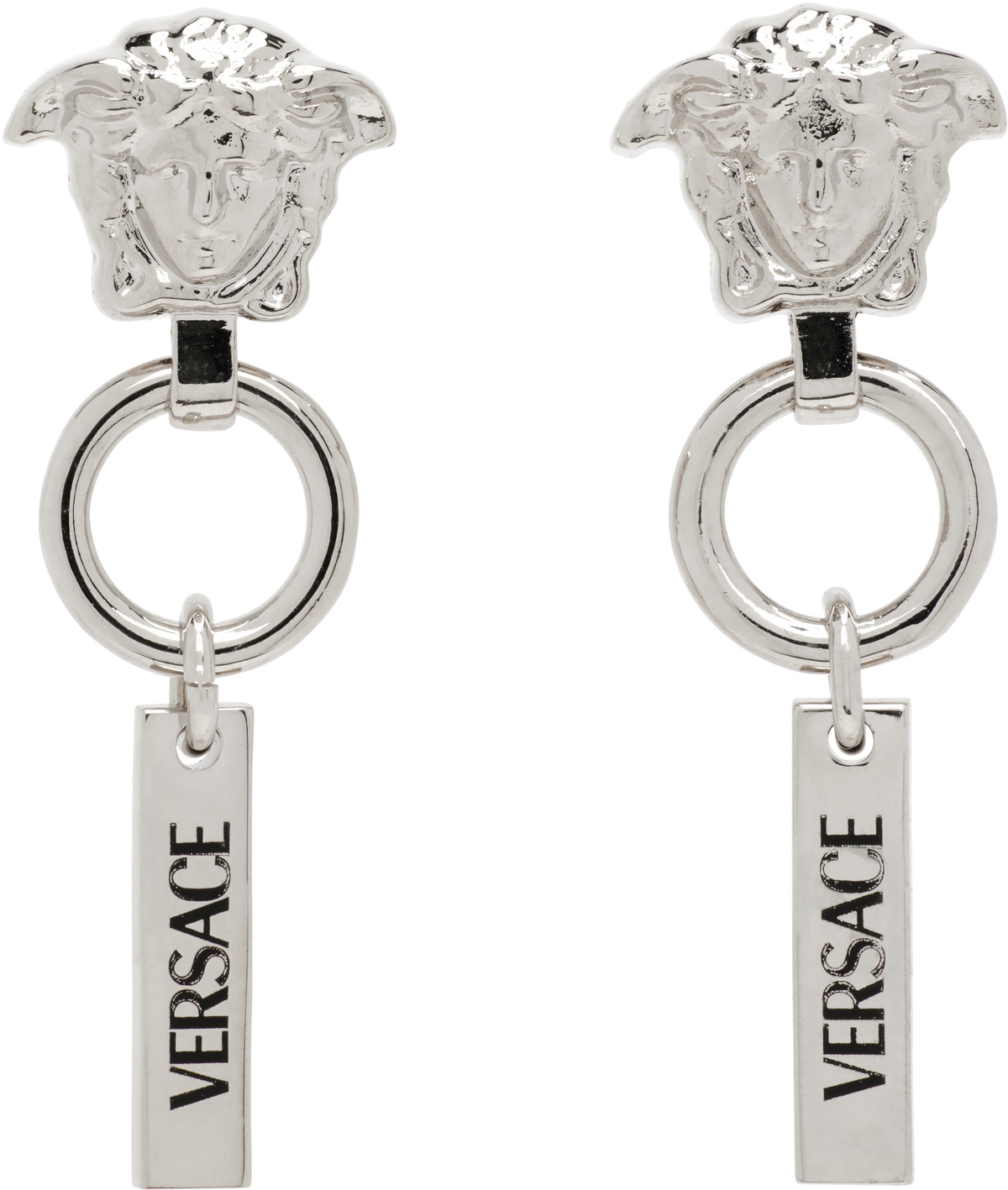 Versace Medusa Drop Earrings