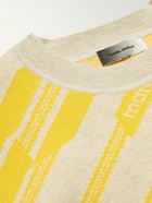 Isabel Marant - Elies Jacquard-Knit Sweater - Yellow