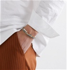 M.Cohen - Alo 18-Karat Gold Beaded Bracelet - White