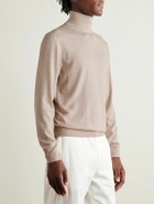 Lardini - Virgin Wool Rollneck Sweater - Neutrals