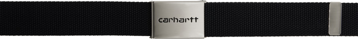Photo: Carhartt Work In Progress Black Clip Belt