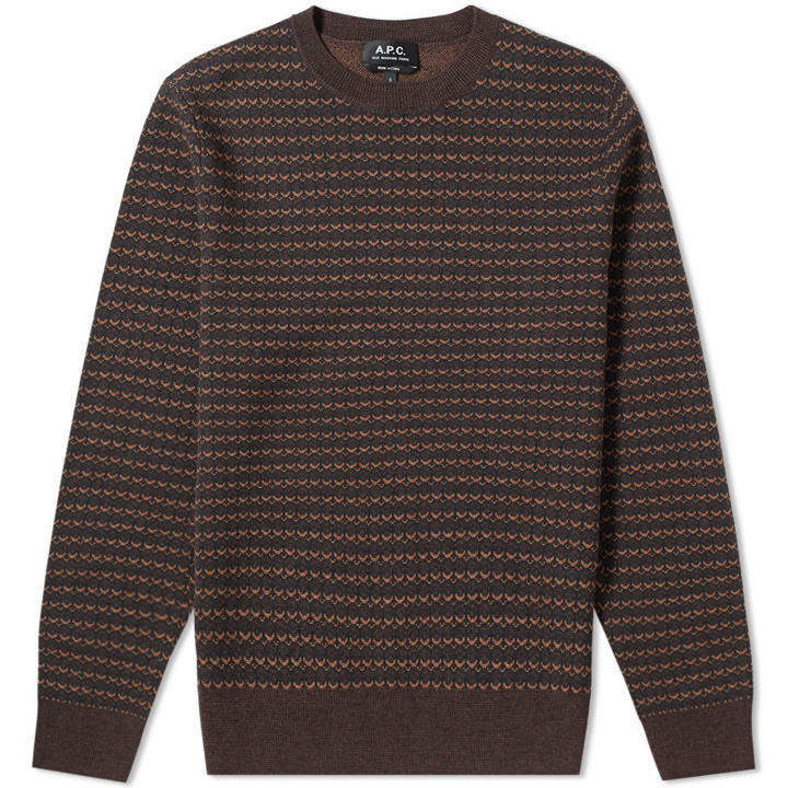 Photo: A.P.C. Dito Textured Crew Knit