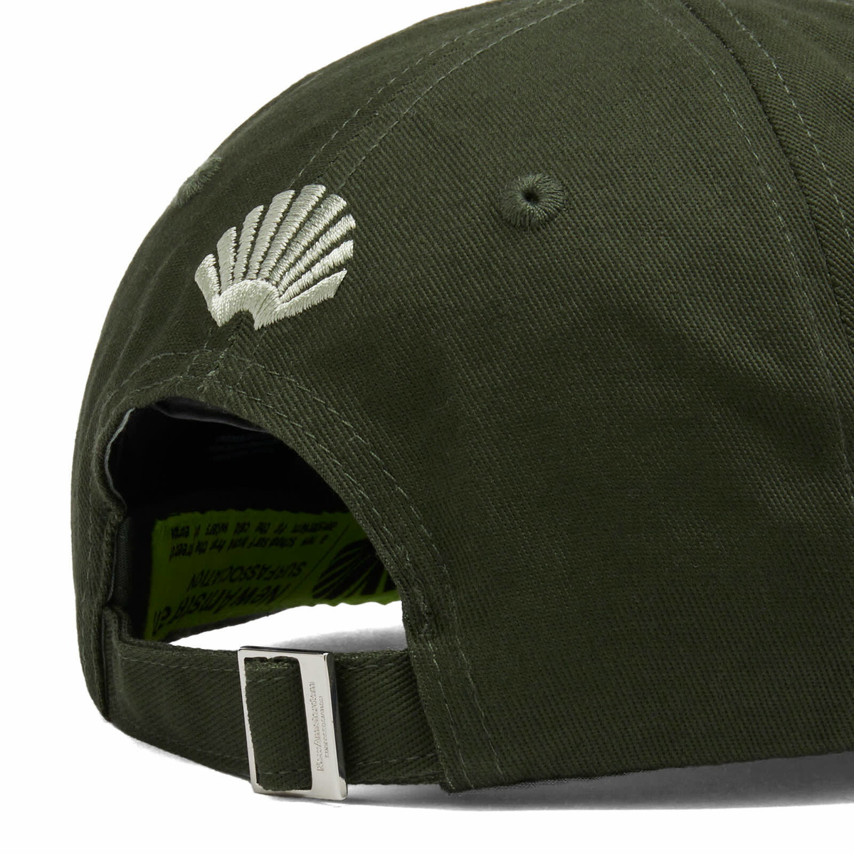New Amsterdam Surf Association Men's New Amsterdam Name Cap in Kombu Green 