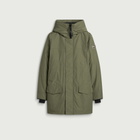 Canada Goose Men's Langford Parka Jacket Tonal Disc in Vireo Green