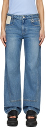 Wooyoungmi Indigo Straight Jeans